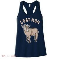 Cute Goat Mom Illustration Lovers Gifts Owner Farmer Gift Women's Tank Top thumb 0