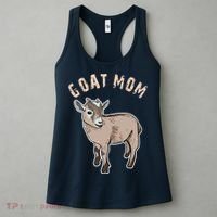 Cute Goat Mom Illustration Lovers Gifts Owner Farmer Gift Women's Tank Top thumb 3