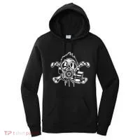Crossbones Gas Mask Guy Women's Hoodie thumb 0