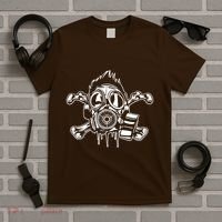 Crossbones Gas Mask Guy T-Shirt thumb 5