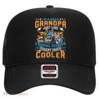 Cool Grandpa Motorcycle Gift Idea Hat thumb 0