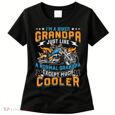 Cool Grandpa Motorcycle Gift Idea Women's T-Shirt