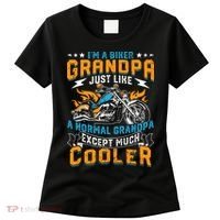 Cool Grandpa Motorcycle Gift Idea Women's T-Shirt thumb 0