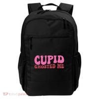 Cupid Ghosted Me Funny Valentines Day Backpack thumb 0