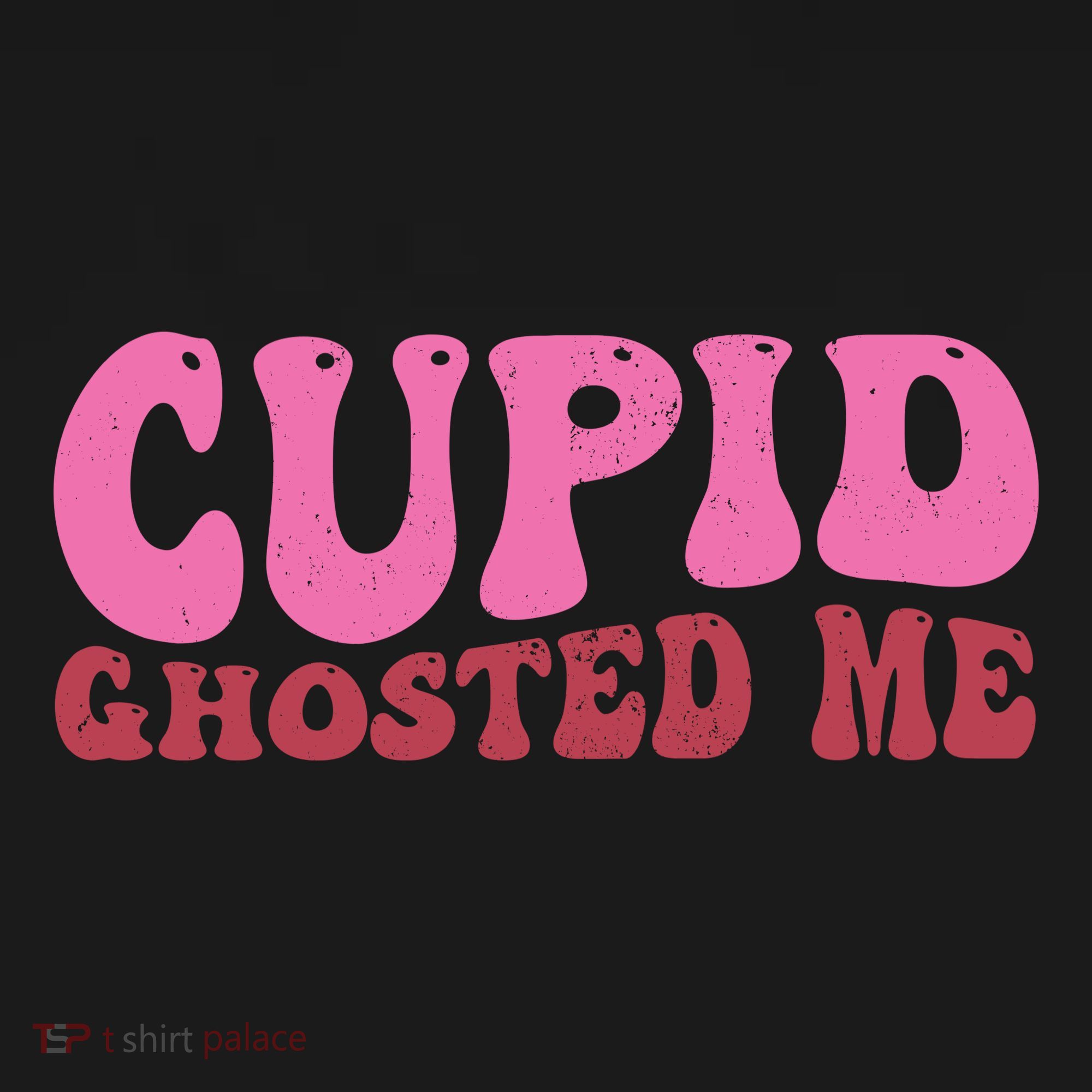Cupid Ghosted Me Funny Valentines Day Coaster