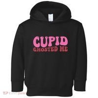 Cupid Ghosted Me Funny Valentines Day Toddler Hoodie thumb 0