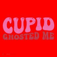 Cupid Ghosted Me Funny Valentines Day Santa Hat thumb 1