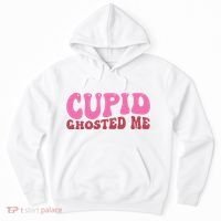 Cupid Ghosted Me Funny Valentines Day Hoodie thumb 0