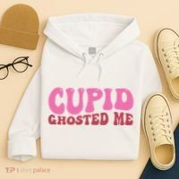 Cupid Ghosted Me Funny Valentines Day Hoodie thumb 4