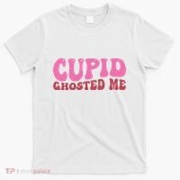 Cupid Ghosted Me Funny Valentines Day T-Shirt thumb 0