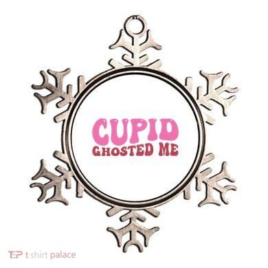 Cupid Ghosted Me Funny Valentines Day Ornament