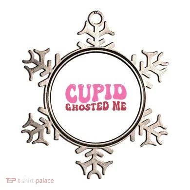 Cupid Ghosted Me Funny Valentines Day Ornament