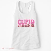 Cupid Ghosted Me Funny Valentines Day Women's Tank Top thumb 0