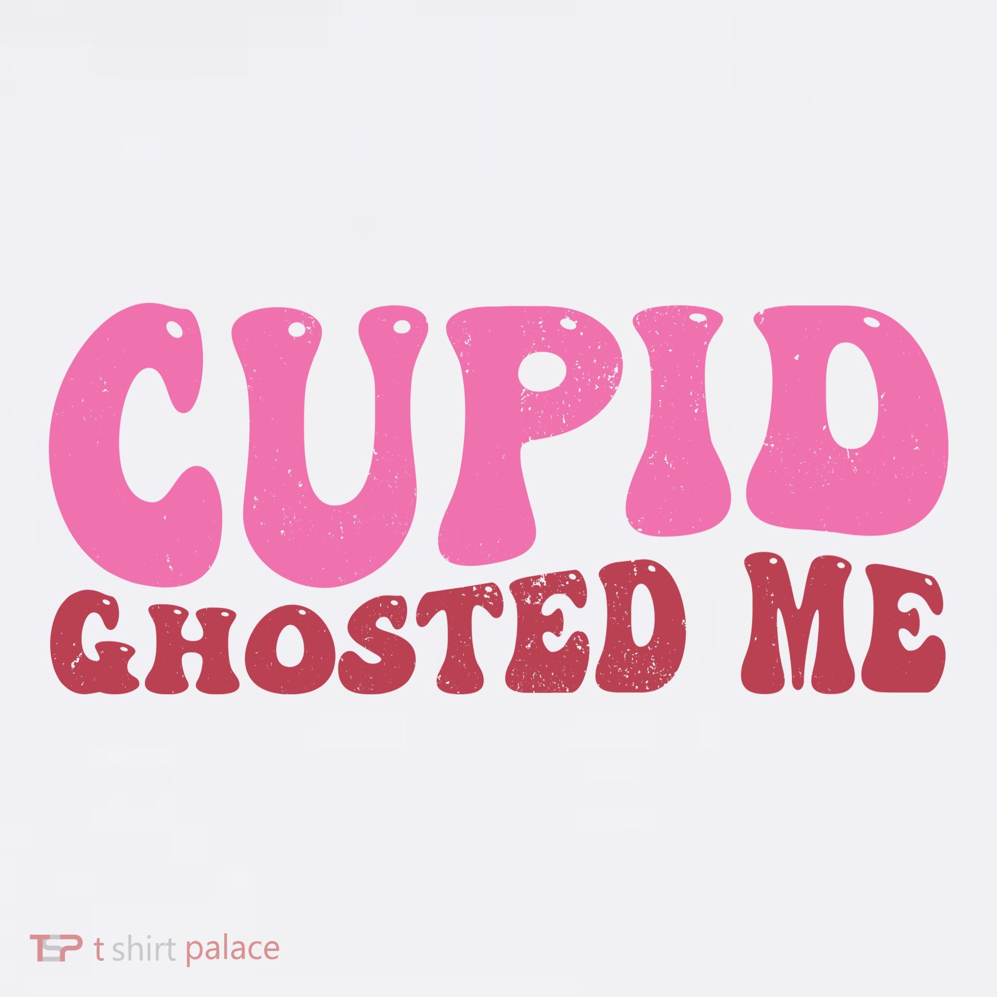 Cupid Ghosted Me Funny Valentines Day Tank Top