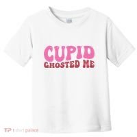 Cupid Ghosted Me Funny Valentines Day Toddler T-Shirt thumb 0