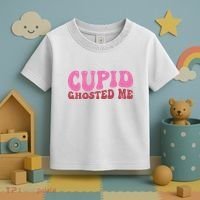 Cupid Ghosted Me Funny Valentines Day Toddler T-Shirt thumb 3