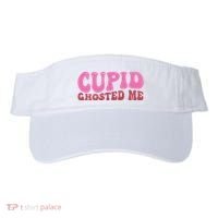 Cupid Ghosted Me Funny Valentines Day Visor thumb 0