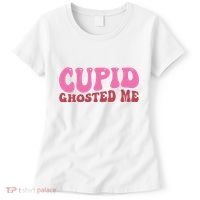 Cupid Ghosted Me Funny Valentines Day Women's T-Shirt thumb 0
