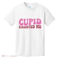 Cupid Ghosted Me Funny Valentines Day Kids T-Shirt thumb 0