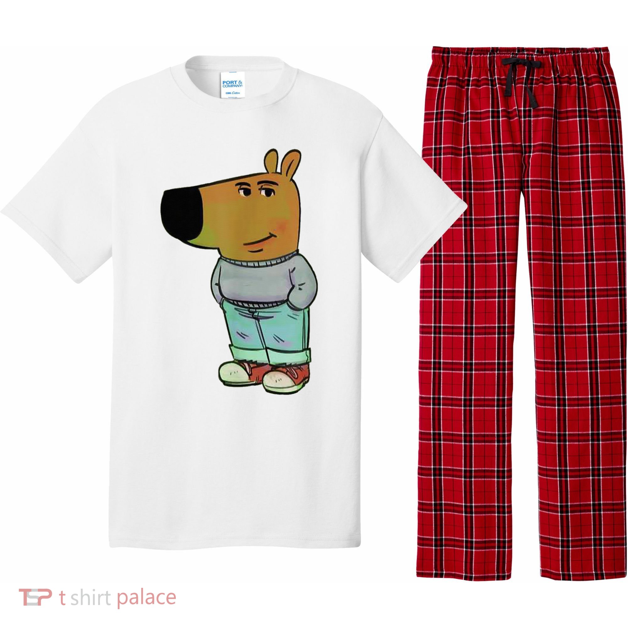 Chill Guys Meme IM Just A Chill Guys Pajama Set