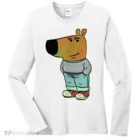 Chill Guys Meme IM Just A Chill Guys Women's Long Sleeve Shirt thumb 0