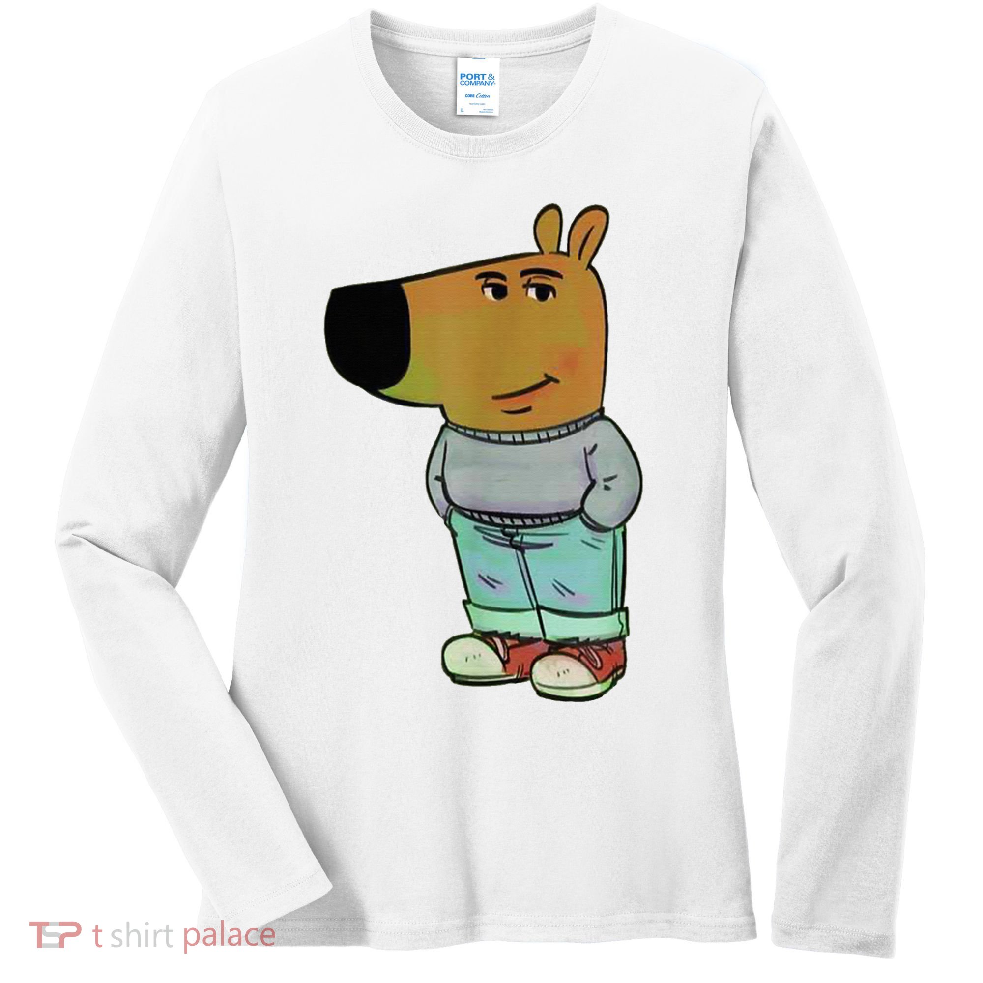 Chill Guys Meme IM Just A Chill Guys Women's Long Sleeve Shirt