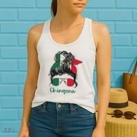 Chingona Girl Mexico Girl Mexican Mexicana Women's Tank Top thumb 2