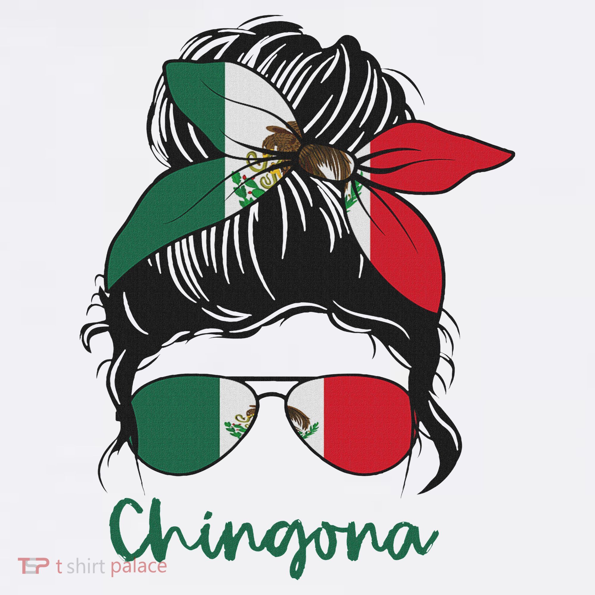 Chingona Girl Mexico Girl Mexican Mexicana Women's Tank Top