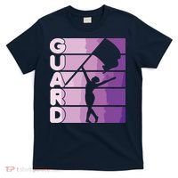 Color Guard Marching Band Flag Girl T-Shirt thumb 0