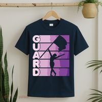 Color Guard Marching Band Flag Girl T-Shirt thumb 2