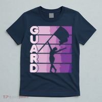 Color Guard Marching Band Flag Girl T-Shirt thumb 5