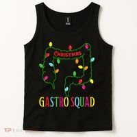 Christmas Gastro Nurse Squad Gastroenterology Doctor Essential Tank Top thumb 2