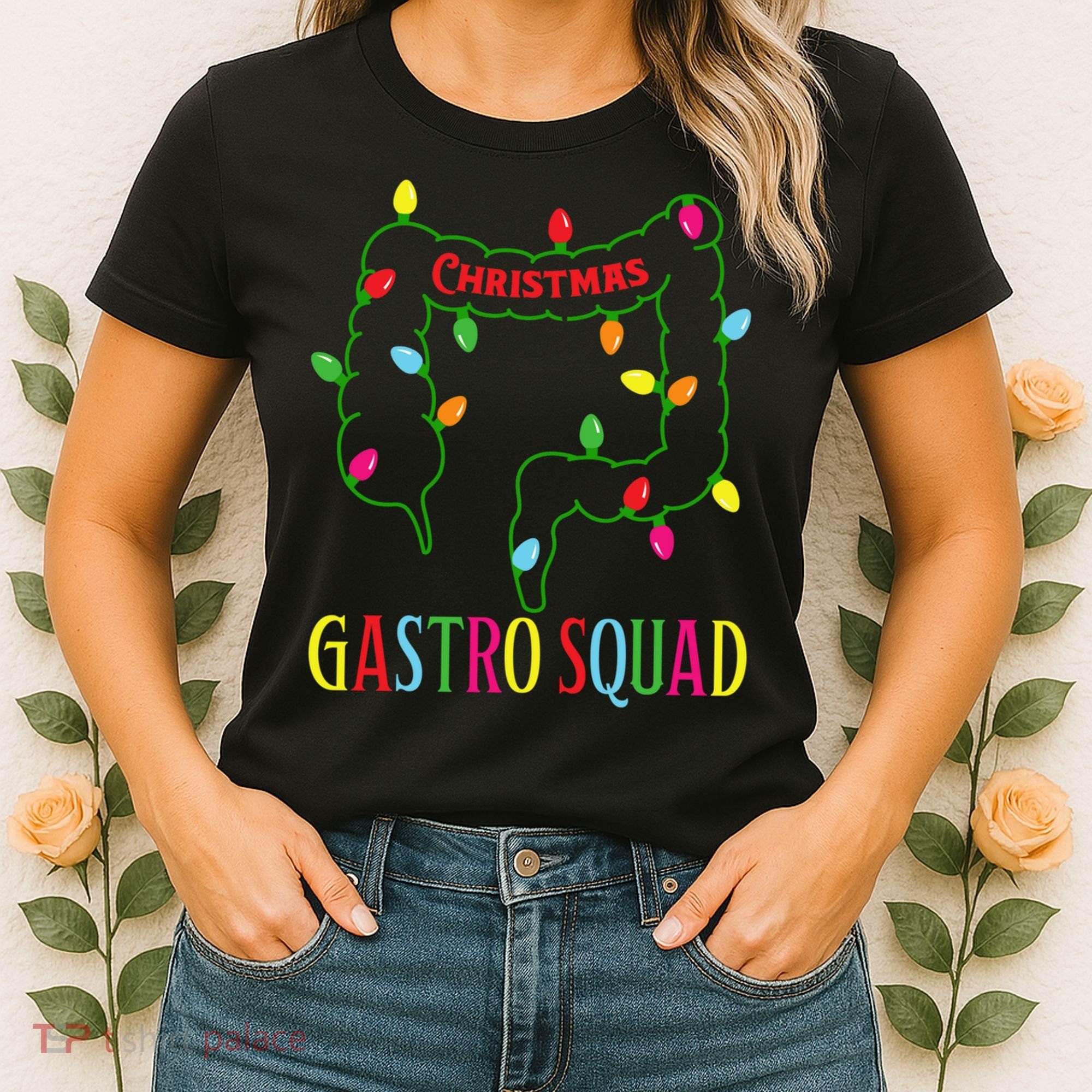Christmas Gastro Nurse Squad Gastroenterology Doctor Essential Women's T-Shirt
