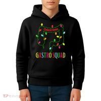 Christmas Gastro Nurse Squad Gastroenterology Doctor Essential Kids Hoodie thumb 4