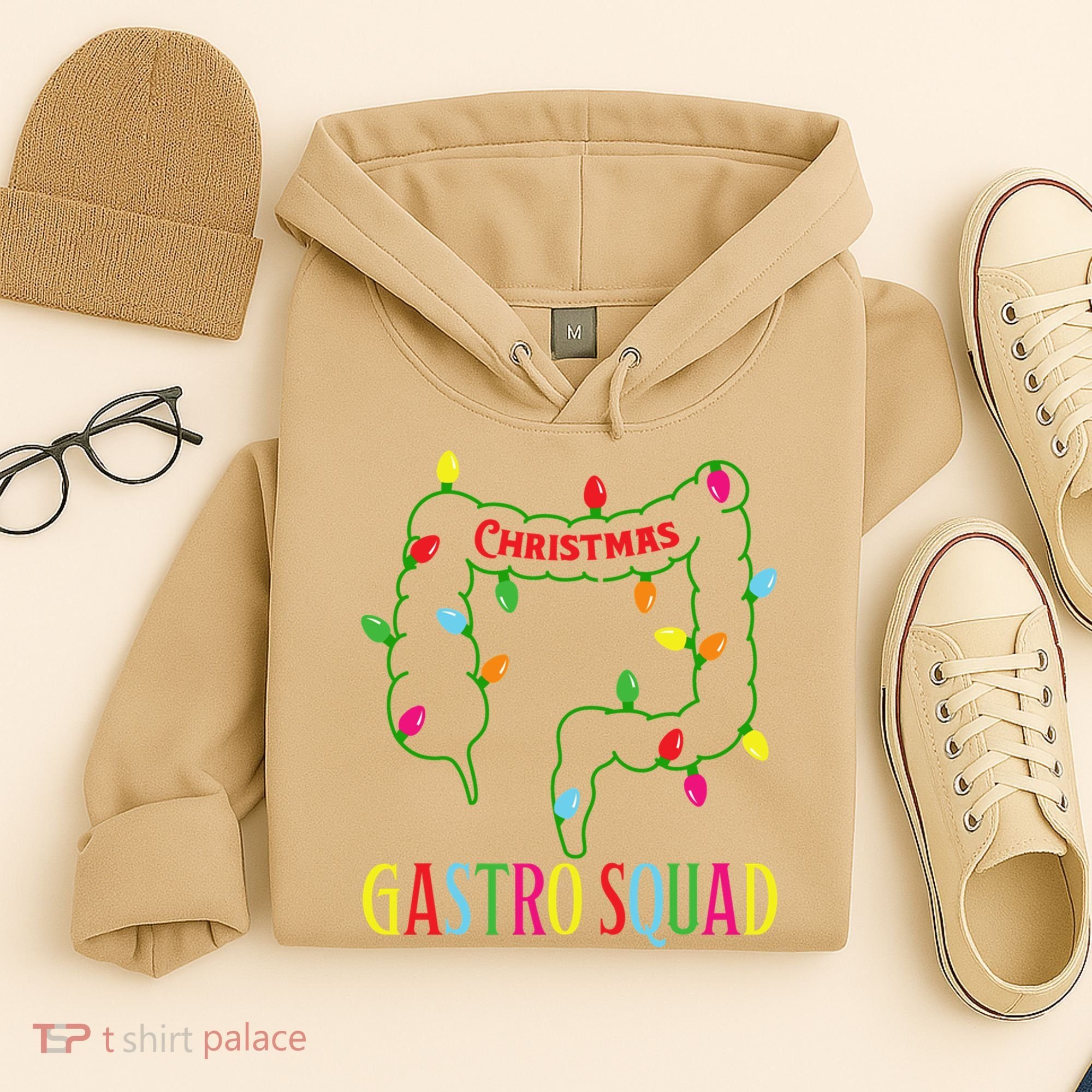 Christmas Gastro Nurse Squad Gastroenterology Doctor Essential Hoodie