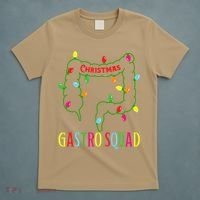 Christmas Gastro Nurse Squad Gastroenterology Doctor Essential T-Shirt thumb 5