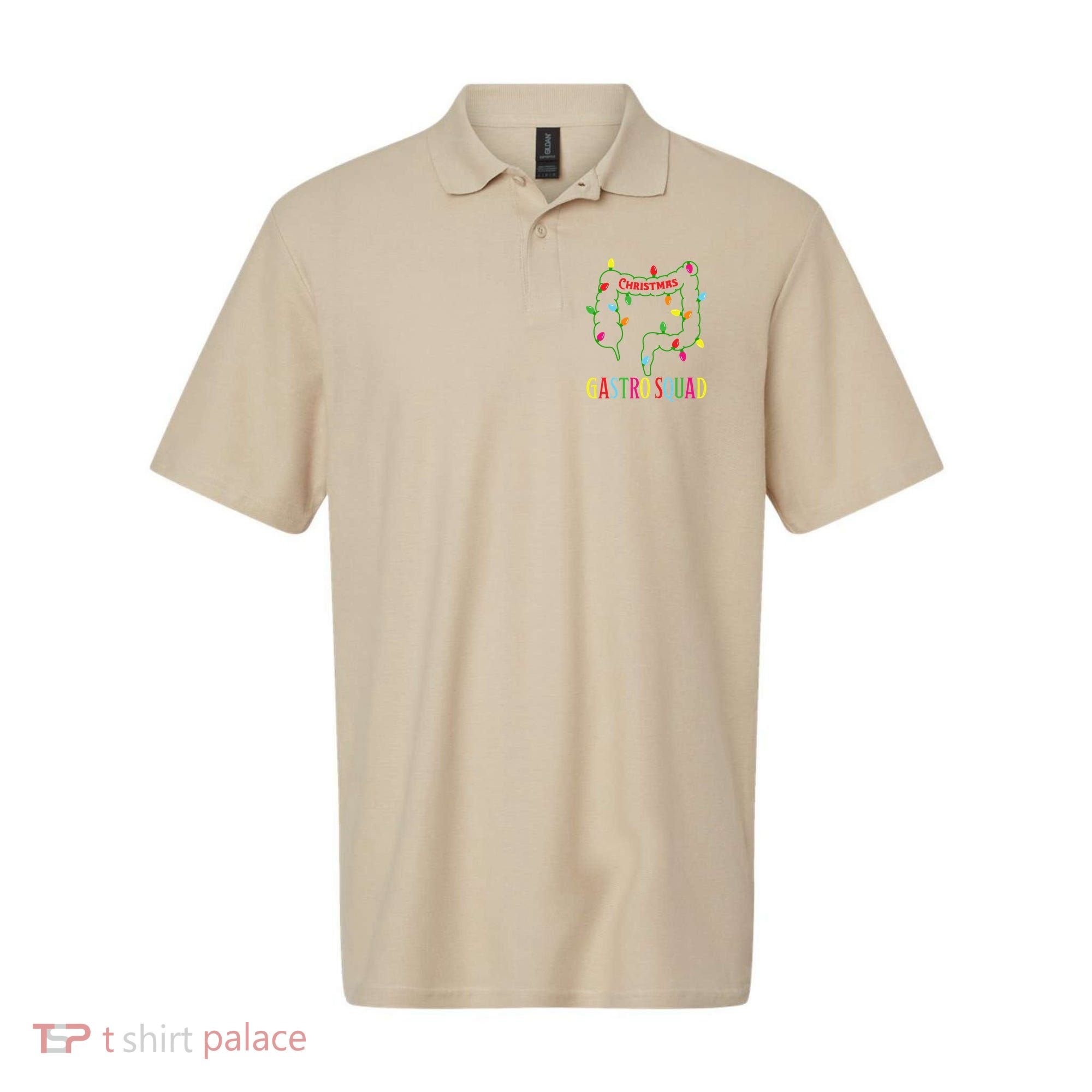 Christmas Gastro Nurse Squad Gastroenterology Doctor Essential Polo