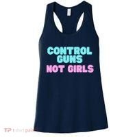 Control Guns Not Girl Voter Election Feminist Women Rights Women's Tank Top thumb 0