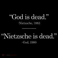 Christian Gods Not Dead Nietzsche Is Funny Clever Coffee Mug thumb 5