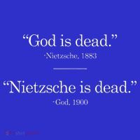 Christian Gods Not Dead Nietzsche Is Funny Clever Toddler T-Shirt thumb 4