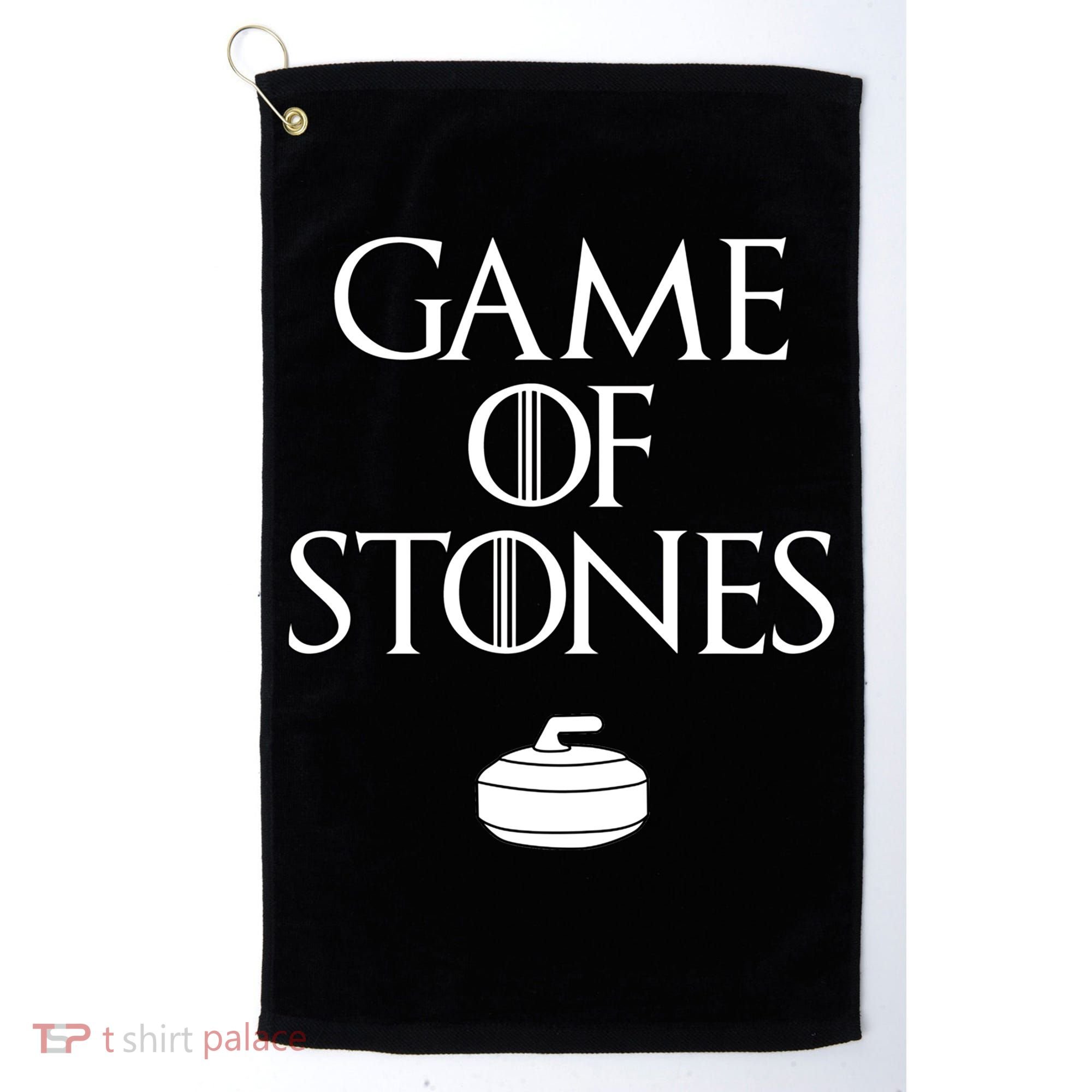 Curler Game Of Stones Curling Gift Golf Towel