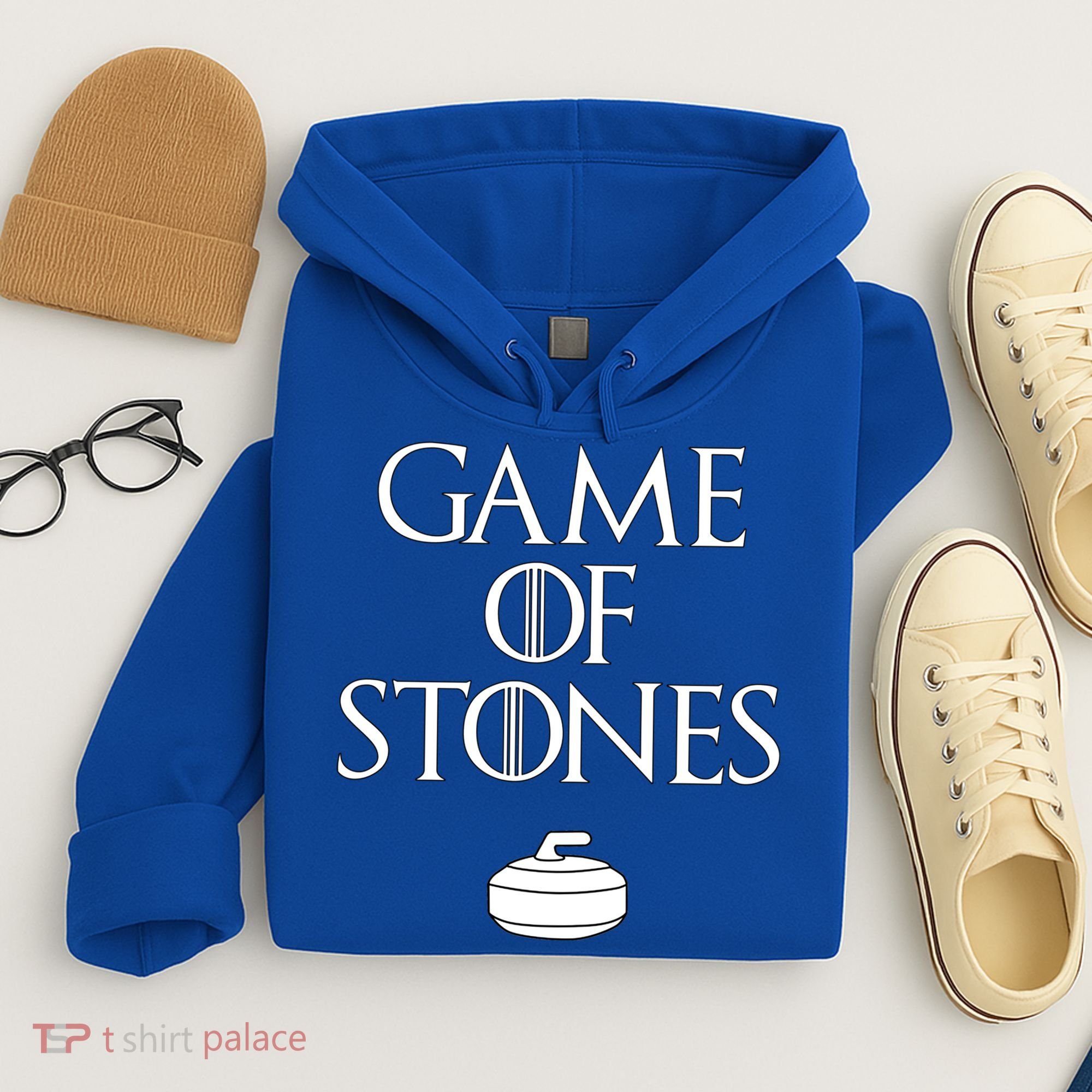 Curler Game Of Stones Curling Gift Hoodie