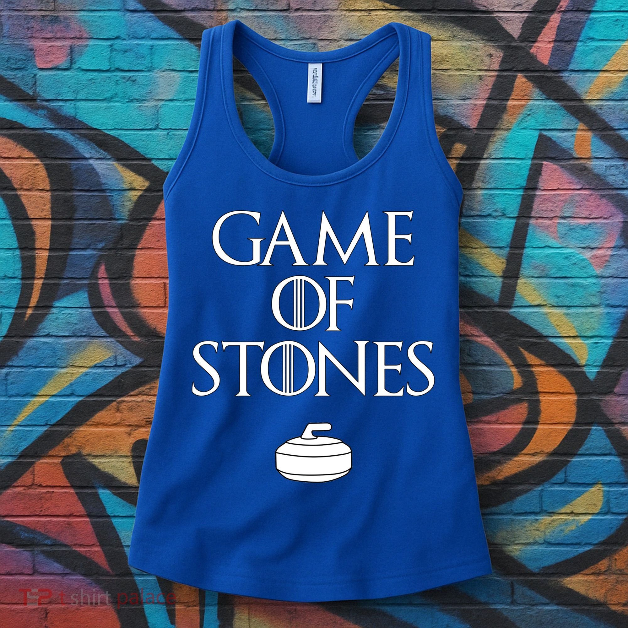 Curler Game Of Stones Curling Gift Women's Tank Top