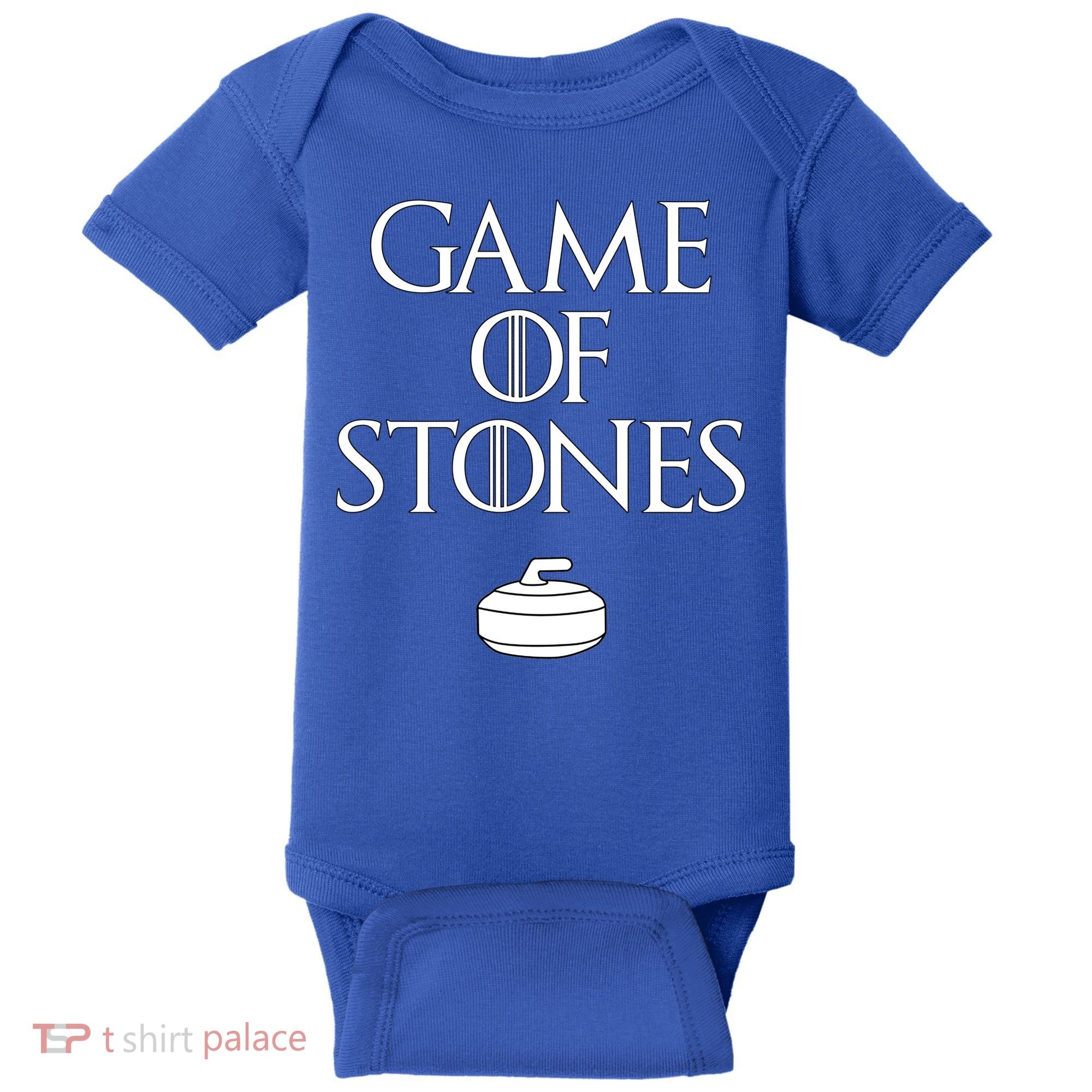 Curler Game Of Stones Curling Gift Baby Bodysuit