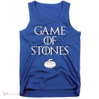 Curler Game Of Stones Curling Gift Tank Top