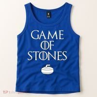 Curler Game Of Stones Curling Gift Tank Top thumb 2