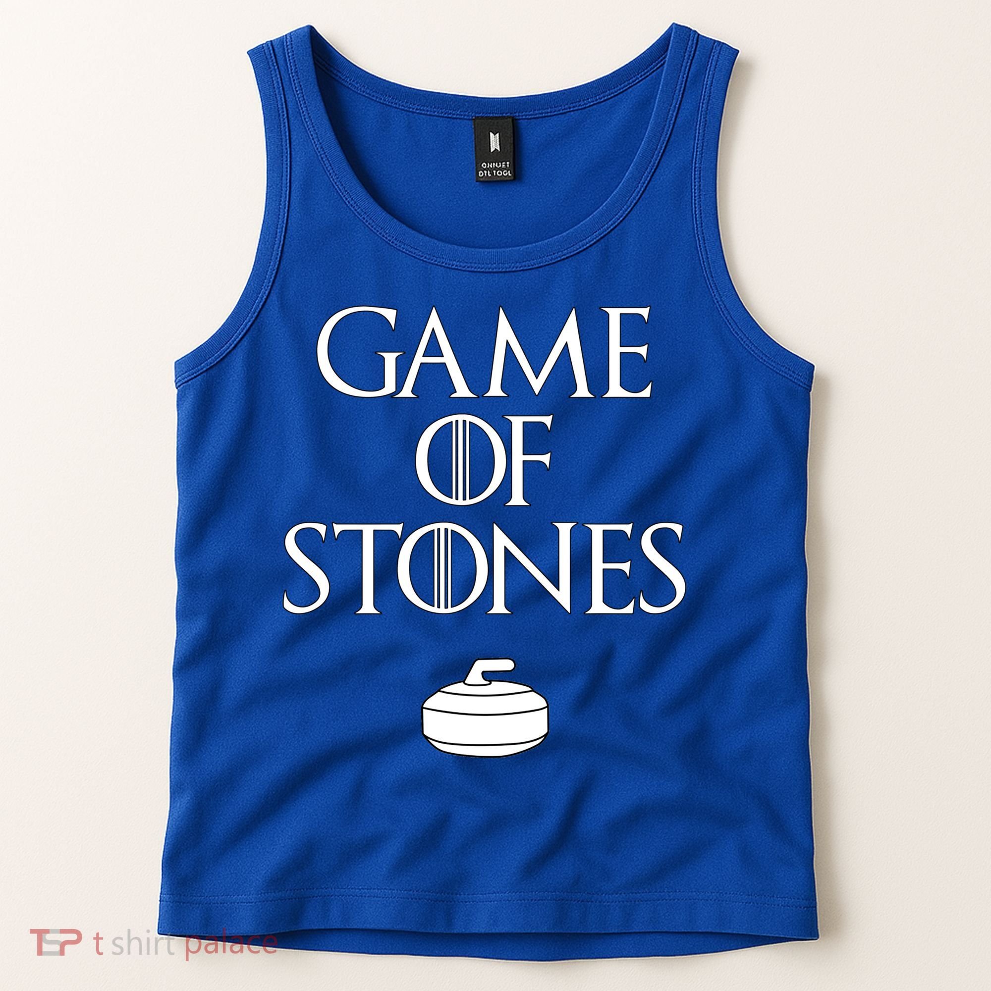 Curler Game Of Stones Curling Gift Tank Top