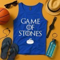 Curler Game Of Stones Curling Gift Tank Top thumb 4