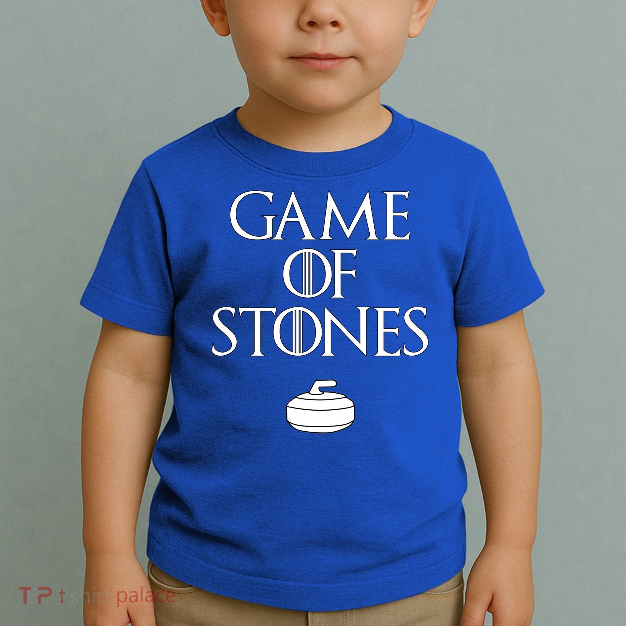 Curler Game Of Stones Curling Gift Toddler T-Shirt