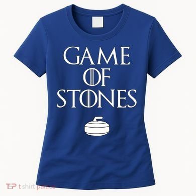 Curler Game Of Stones Curling Gift Women's T-Shirt